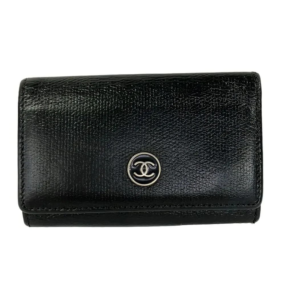 Chanel CC Button Key Case